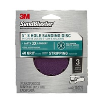 3M 9521SB-ES SandBlaster Sanding Discs 5 in x 8Hole 60 grit - Micro Parts & Supplies, Inc.