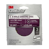 3M 9523SB-ES SandBlaster Sanding Discs 5 in x 8Hole 120 grit - Micro Parts & Supplies, Inc.