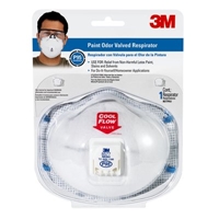 3M 8577PA1-B Paint Odor Valved Respirator   - Micro Parts & Supplies, Inc.