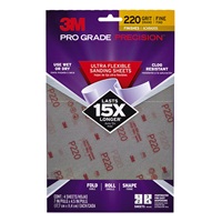 3M 28220PGP-UF4 Pro Grade Precision Ultra Flexible Sanding Sheets 7 in x 4.5 in - Micro Parts & Supplies, Inc.