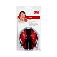 3M 90560-4C Low Profile Folding Earmuff Red - Micro Parts & Supplies, Inc.