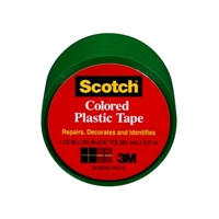 3M 191GN Scotch Colored Plastic Tape  1.5 in x 125 in  - Micro Parts & Supplies, Inc.