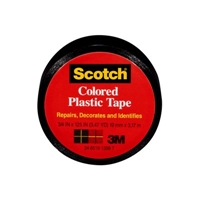 3M 190BK Scotch Colored Plastic Tape  3/4 in x 125 in - Micro Parts & Supplies, Inc.