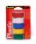 3M Scotch Colored Plastic Tape Assorted 190T  3/4 in x 125 in (19 mm x 3.17 m)