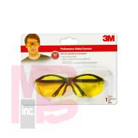 3M Sports-Inspired Safety Eyewear  90966-WV12 Semi-Rimless Design Yellow Lenses 12/cs