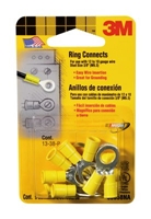 3M 03858NA Yellow Ring Connects 12-10 Gauge - Micro Parts & Supplies, Inc.