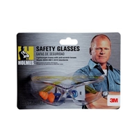 3M 90205-80025H Holmes Workwear Safety Glasses Yellow Frame/Clear Lens with CSS - Micro Parts & Supplies, Inc.