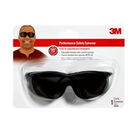 3M 90969-00001 Performance Safety Eyewear Black Frame/Gray Lens - Micro Parts & Supplies, Inc.