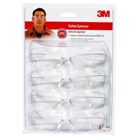 3M 90834-00000B Indoor Safety Eyewear with Clear Lens Contractor Pack - Micro Parts & Supplies, Inc.