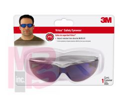 3M 90525-80025 Safety Eyewear Blue Frame/Blue Mirror Lens - Micro Parts & Supplies, Inc.