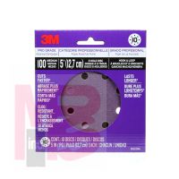 3M Pro Grade Sanding Discs  88520NA-9-B 5 in X 8 Hole 100 grit 10/pack 3 packs/inner 3 inners/case