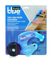 3M ScotchBlue Tape and Paper Dispenser M1000-SBN  1 kit/pack 4 packs/case