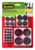 3M Scotch Felt Pads  SP847-NA Brown 162/ pack