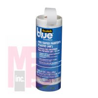 3M PT2093EL-48 ScotchBlue Pre-taped Painter's Plastic  48 in x 25 yd - Micro Parts & Supplies, Inc.