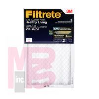 3M Filtrete Elite Allergen Reduction Filter EA01-2PK-6E-NA  MPR 2200 16 in x 25 in x 1 in (40.6 cm x 63.5 cm x 2.5 cm) 2/pk