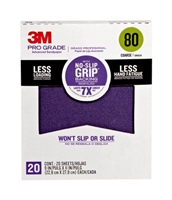 3M 26080CP-P-G PRO GRADE NO-SLIP GRIP Advanced Sandpaper  9 x 11 in 80 grit - Micro Parts & Supplies, Inc.