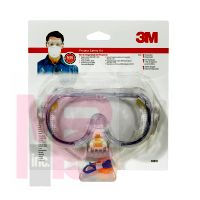 3M Project Safety Kit with Valved Respirator  93015-WZ6 6/case