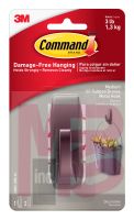 3M Command Modern Reflections Medium Metal Hook  Oil Rubbed Bronze MR02-ORB-ES