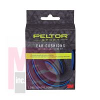 3M Peltor Sport Ear Cushion Customizeable Ring Set EC-PEL-BLU-6C  2 ea/pk Blue