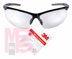 3M Performance Eyewear  Multi-Purpose Design 47070-HT6 Black Frame Clear Lens Anti-Fog 1 Eyewear