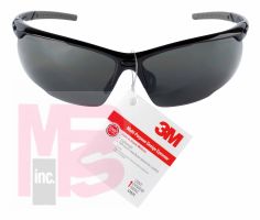 3M Performance Eyewear  Multi-Purpose Design 47071-HT6 Black Frame Gray Lens Anti-Fog 1 Eyewear