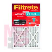 3M Filtrete Micro Allergen Plus Dust Filter 9800PLUS-4  16 in x 20 in x 1 in (40.6 cm x 50.8 cm x 2.54 cm)