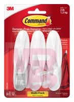 3M Command Medium Designer Hooks Value Pack 17081-6ES