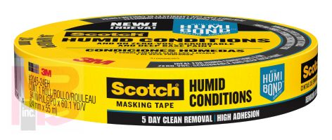 3M Scotch Masking Tape for Humid Conditions  .94 in x 60.1 yd (24 mm x 55 m)