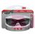 3M Performance Eyewear  Multi-Purpose Design 47071-WZ4-NA Black Frame/Gray Accent Gray Lens Anti-Fog 1 Eyewear 4 eaches/case