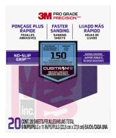 3M Pro Grade Precision Faster Sanding Sanding Sheets150 grit Medium  27150TRI-20 9 in x 11 in 20/pk