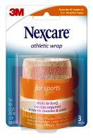 3M Nexcare Athletic Wrap CR-3T  3 in x 80 in (76 2 mm x 2 03 m)  Unstretched