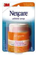 3M Nexcare Athletic Wrap CR-3W  3 in x 80 in (76 2 mm x 2 03 m)  Unstretched