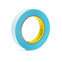 3M Repulpable Double Coated Flying Splice Tape R3229B, Blue, 24 mm x 55 m, 6.2 mil, 36 Rolls/Case