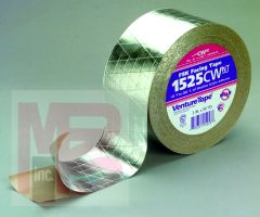 3M Venture Tape FSK Facing Tape 1525CW-SB Natural Aluminum 70 mm x 500 m 4 per case