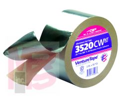 3M Venture Tape Aluminum Foil Tape 3520CW Natural Aluminum 61.5 in x 250 yd 2.0 mil 1 per case