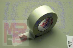 3M Venture Tape Double Coated PET Tape 514CWR Red  37.12 mm x 50 m .5 mil  32 per case