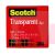 3M 600 Scotch Transparent Tape Clear 3/4 in x 1296 in - Micro Parts & Supplies, Inc.