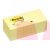 3M 653 Post-it Notes 1-1/2 in x 2 in Canary Yellow - Micro Parts & Supplies, Inc.