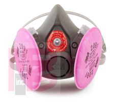 3M 6300Q Probed Reusable Respirator Assembly Respiratory Protection Large - Micro Parts & Supplies, Inc.