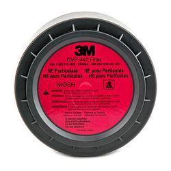 3M GVP-440 High Efficiency Particulate Filter (HE) for use with GVP-Series Powered Air Purifying Respirator (PAPR) - Micro Parts & Supplies, Inc.