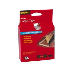 3M CT1010 Scotch(R) Indoor Carpet Tape For Concrete and Subfloors 1.25 in x 12.5 ft - Micro Parts & Supplies, Inc.