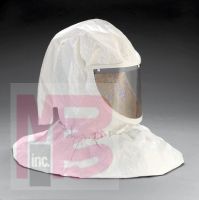 3M H-412 Hood Assembly H-412/07044(AAD) with Collar and Hardhat - Micro Parts & Supplies, Inc.