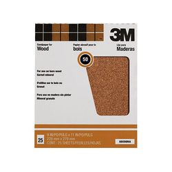 3M 88596 Pro-Pak Garnet Sanding Sheets 9 in x 11 in 100C grit - Micro Parts & Supplies, Inc.