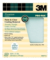 3M 88607NA Pro-Pak Sandpaper Paint and Varnish Removal 9 in x 11 in P100D grit - Micro Parts & Supplies, Inc.