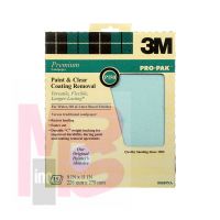 3M 88609NA Pro-Pak Sandpaper Paint and Varnish Removal 9 in x 11 in P150C grit - Micro Parts & Supplies, Inc.