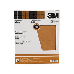 3M 88619 Pro-Pak Garnet Sanding Sheets 9 in x 11 in 120C grit - Micro Parts & Supplies, Inc.