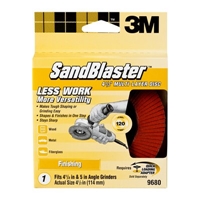 3M 9680 SandBlaster Multi-Layer Disc 120 4.5 in - Micro Parts & Supplies, Inc.