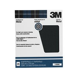 3M 11696 Pro-Pak Emery Cloth 9 in x 11 in Coarse - Micro Parts & Supplies, Inc.