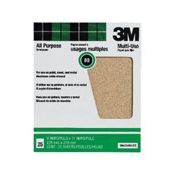 3M 99405 Pro-Pak Aluminum Oxide Sheets Paint Rust Removal 9 in x 11 in 80 grit - Micro Parts & Supplies, Inc.