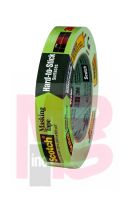 3M  2060-24A-BK  Scotch  Masking Tape  for  Hard-to-Stick  Surfaces  Green 24 mm x 55 m - Micro Parts & Supplies, Inc.